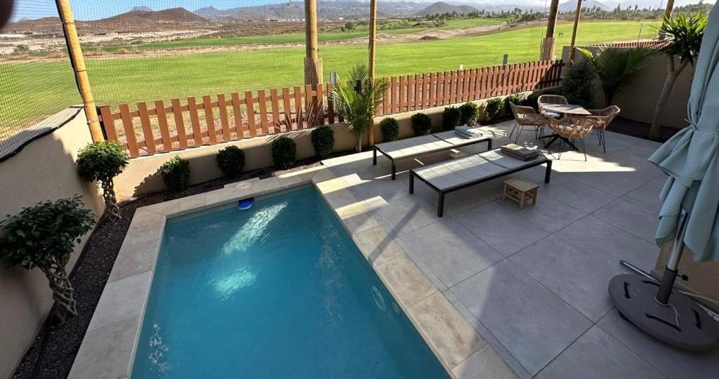 Golf Tenerife South XX Wheel Accessible Shower XX Free Wifi XX Private Pool 30 Degrees XX Two Terraces 30M2X60M2 Xxfree Parking XX Mountain View XX Flatscreen 65 Inch XX San Miguel de Abona Eksteriør billede